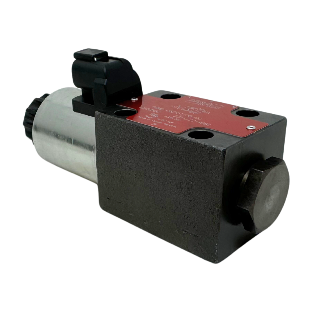 PRM2-062Z51/30-24E12A : Argo Hytos D03 Proportional Directional Valve, 7.9GPM Nominal Flow, 5100psi, 2P4W, 24VDC Deutsch Coils, All Ports Blocked, Coil Side A, No Onboard Electronics