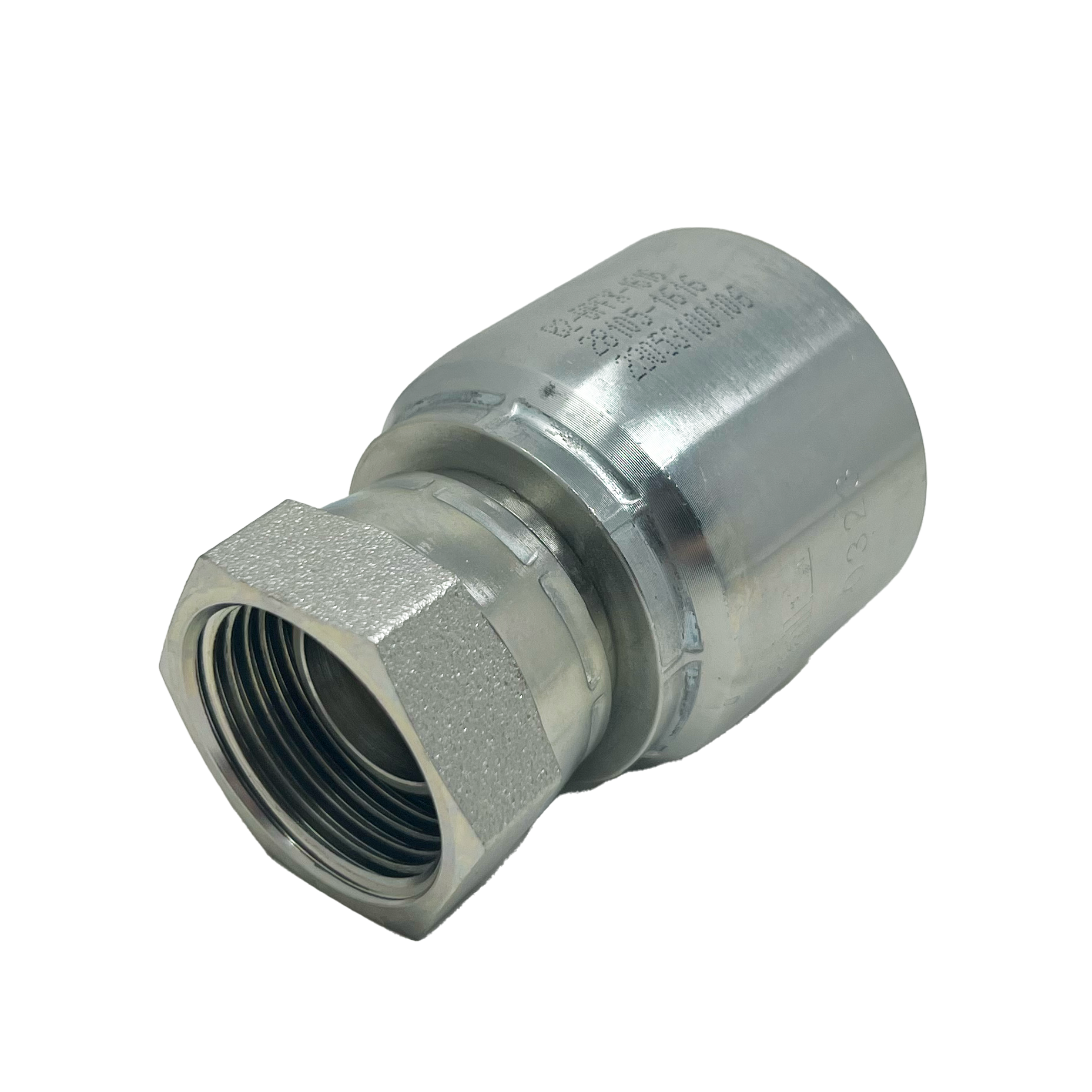 B2-BPFX-1616: Continental Hose Fitting, 1" Hose ID x 1-11 Female BSPP, Straight Swivel Connection