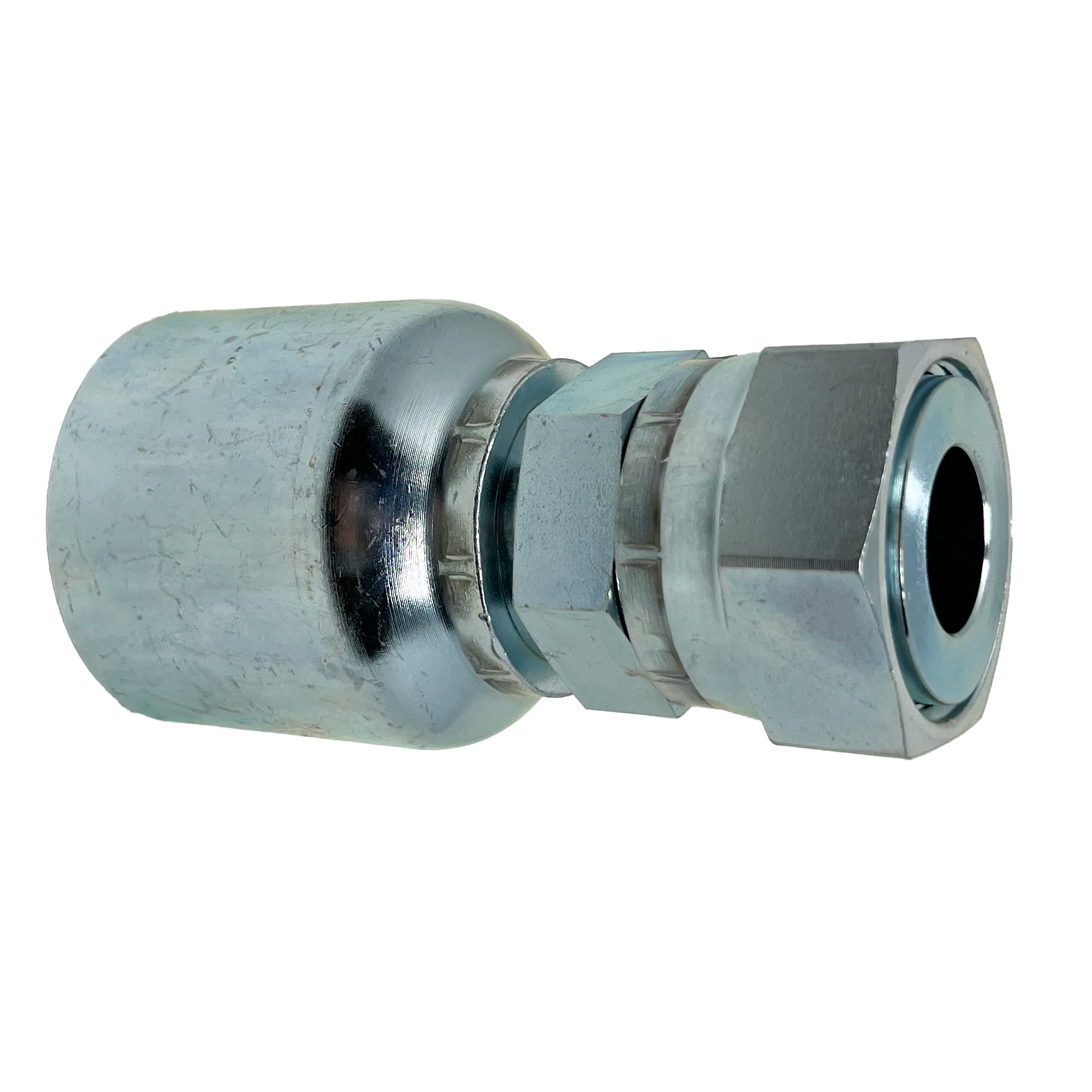 B2-OFFX-1620: Continental Hose Fitting, 1" Hose ID x 1-11/16-12 Female ORFS, Straight Swivel Connection