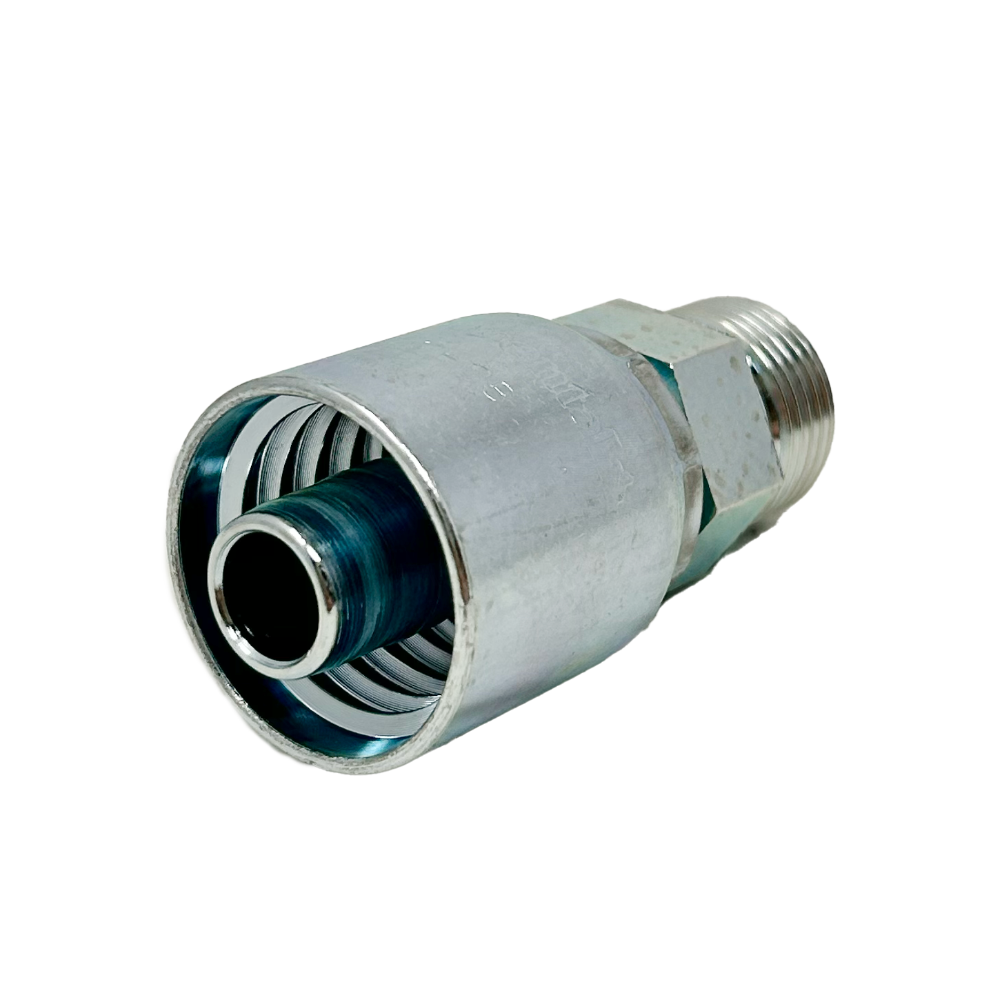 B2-OFM-0810: Continental Hose Fitting, 0.5 (1/2") Hose ID x 1-14 Male ORFS, Straight Rigid Connection