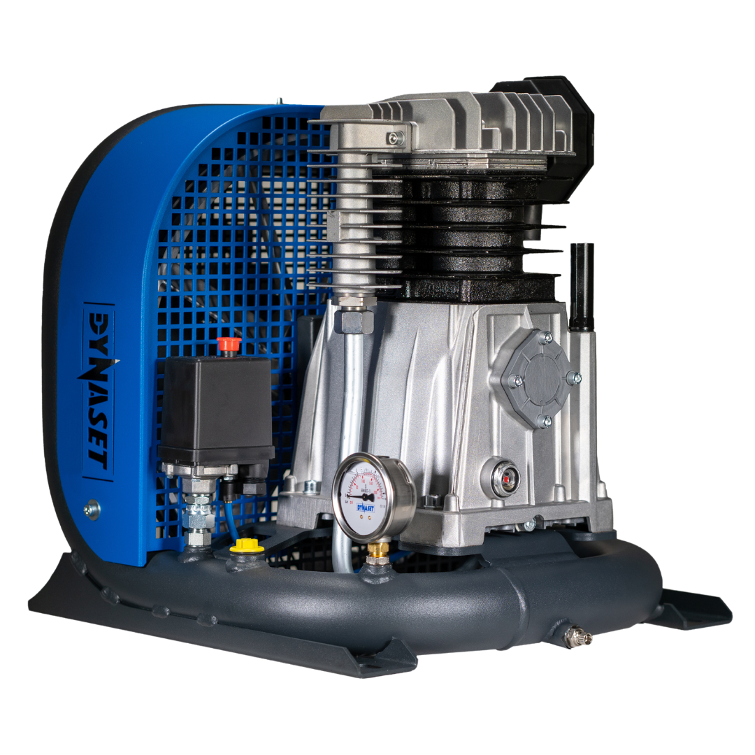 HK 450/8 - 14 : Dynaset Hydraulic Piston Compressor, Air flow 15.9 CFM, 116psi, 1-Gallon (4L) Air Tank