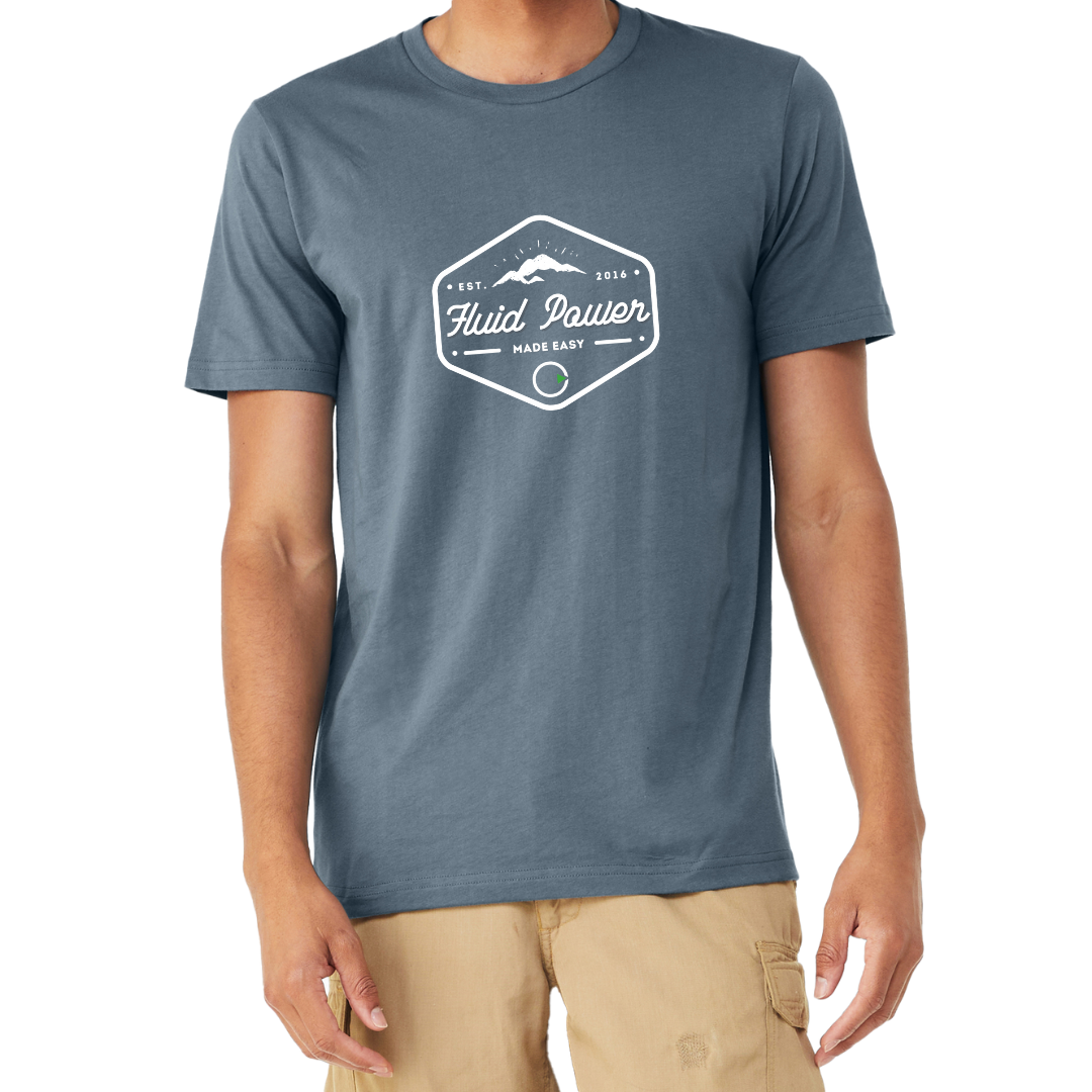 FLUID POWER MADE EASY SHIRT - Stylish and Fun Hydraulic Themed T-Shirt