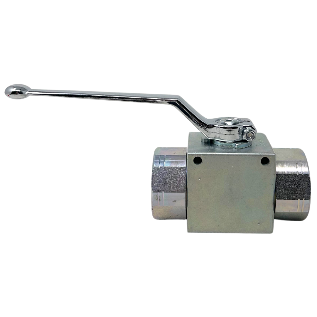 GE2 SAE20R 1 1/4 DN25 1111AB 5075PSI : Gemels Ball Valve, 2-Way, 5075psi, -20 SAE (1.25), Carbon Steel