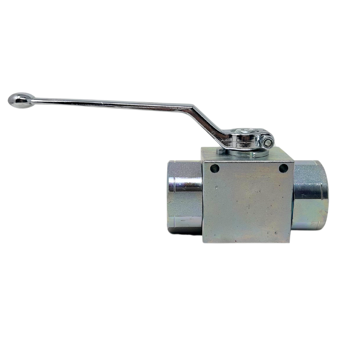 GE2 N1 1/4R DN25 1111AB 5075PSI : Gemels Ball Valve, 2-Way, 5075psi, 1.25 NPT, Carbon Steel