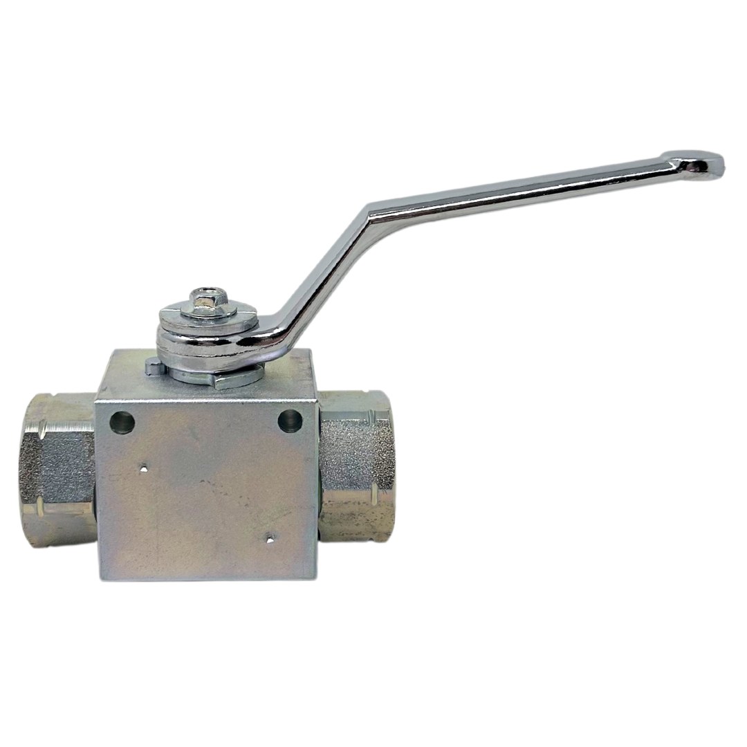 GE2 N1/2 DN13 1111AB 7250PSI : Gemels Ball Valve, 2-Way, 7250psi, 1/2 NPT, Carbon Steel