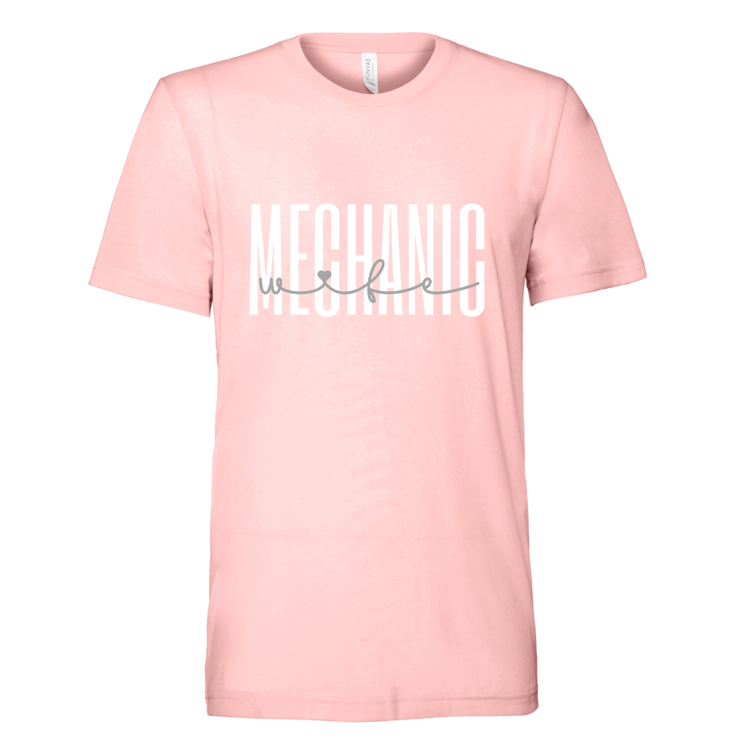 MECHANIC WIFE SHIRT - Stylish and Fun Hydraulic Themed T-Shirt - Fluid Power Fashion by OneHydraulics