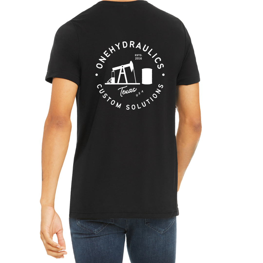 OILFIELD SOLUTIONS SHIRT - Stylish and Fun Hydraulic Themed T-Shirt - Fluid Power Fashion by OneHydraulics