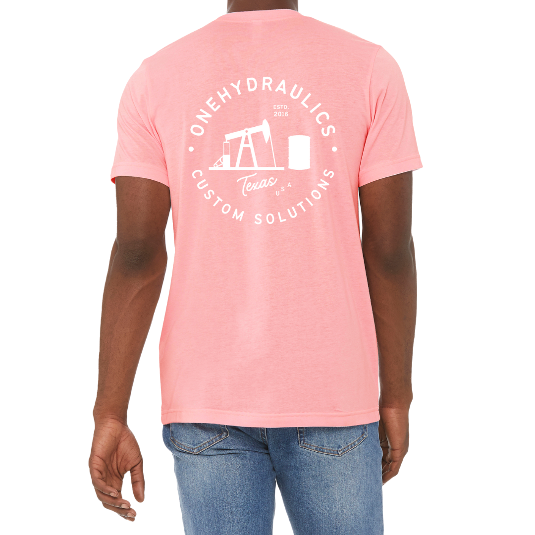 OILFIELD SOLUTIONS SHIRT - Stylish and Fun Hydraulic Themed T-Shirt - Fluid Power Fashion by OneHydraulics