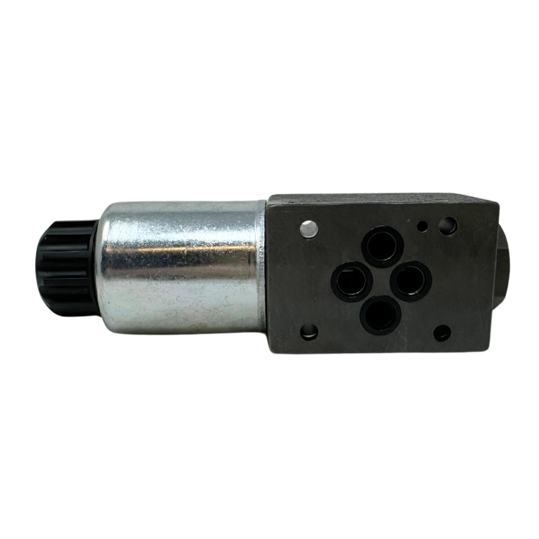 PRM2-062Z51/15-24E1K1 : Argo Hytos D03 Proportional Directional Valve, 4GPM Nominal Flow, 5100psi, 2P4W, 24VDC DIN Coils, All Ports Blocked, Coil Side A, No Onboard Electronics