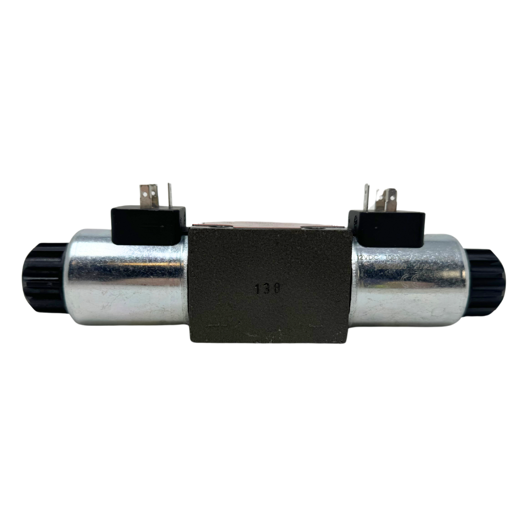 PRM2-063Z11/15-12E1K1 : Argo Hytos D03 Proportional Directional Valve, 4GPM Nominal Flow, 5100psi, 3P4W, 12VDC DIN Coils, All Ports Blocked, No Onboard Electronics