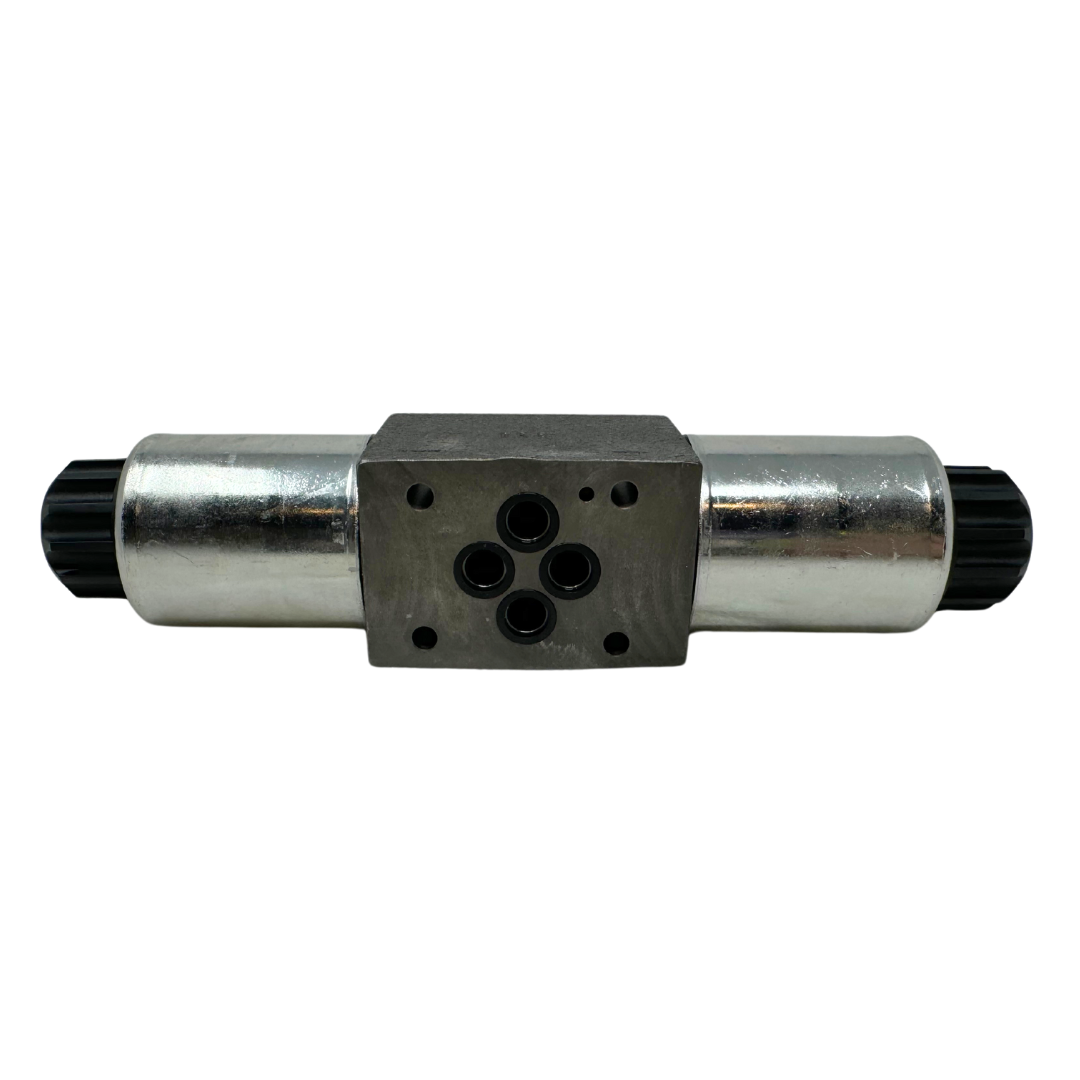 PRM2-063Z11/30-12E12A : Argo Hytos D03 Proportional Directional Valve, 7.9GPM Nominal Flow, 5100psi, 3P4W, 12VDC Deutsch Coils, All Ports Blocked, No Onboard Electronics