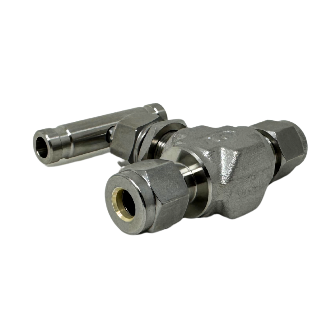 SINV3-S-6-RS-MR : Superlok Integral Bonnet Needle Valve, 3/8" O.D. Tube, NACE Rated, Bar Handle, 5000psi