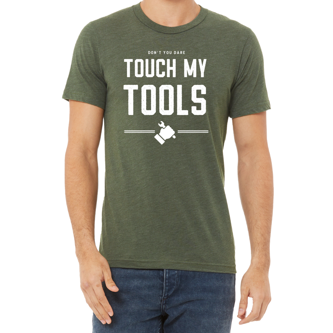 DON'T TOUCH MY TOOLS SHIRT - Stylish and Fun Hydraulic Themed T-Shirt - Fluid Power Fashion by OneHydraulics