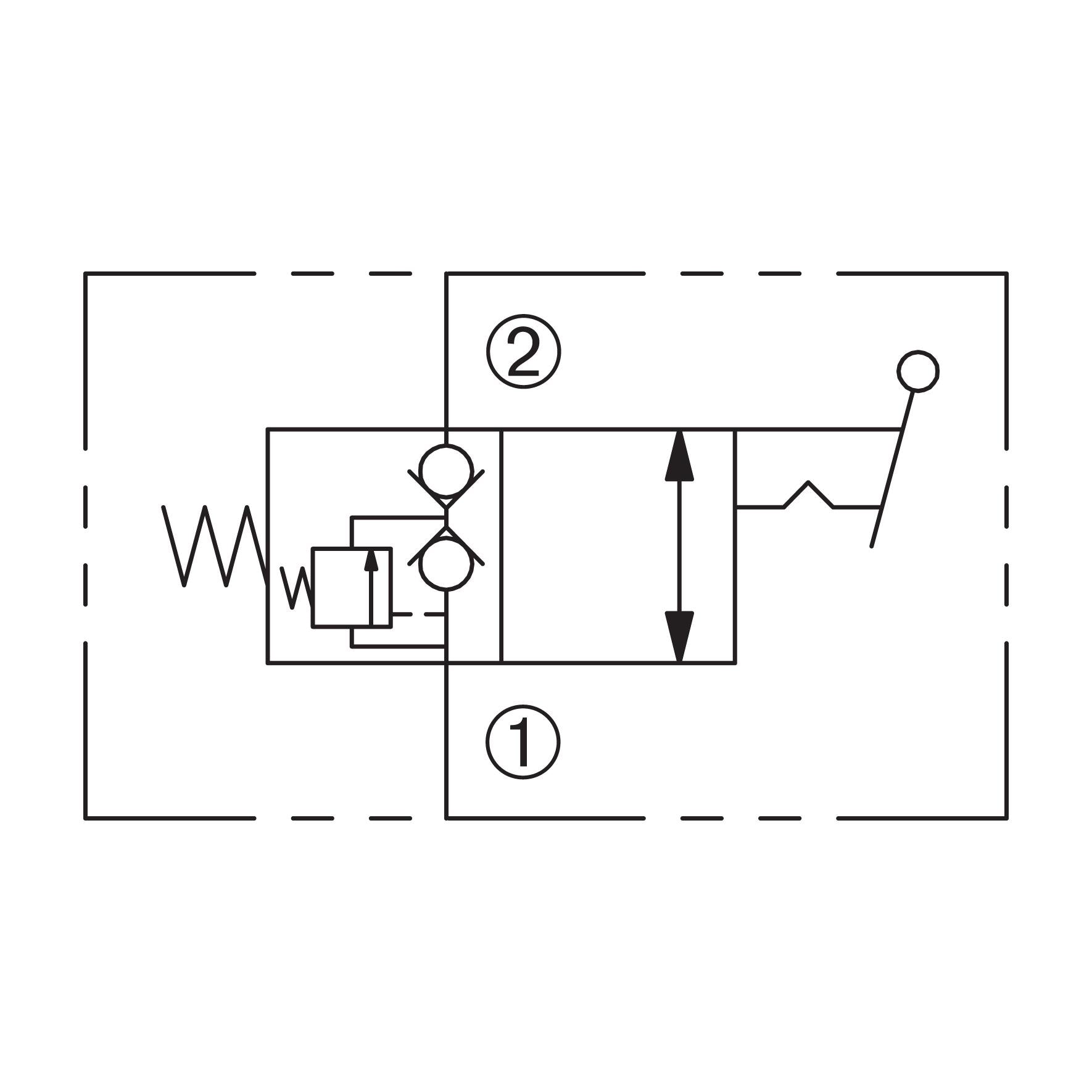 DTV-080-N : Deltrol Directional, 2-Way, 2-Position, Normally Closed, Toggle Operated, C-8-2 Cavity, Overcenter Detent Open, 3000psi, 6GPM