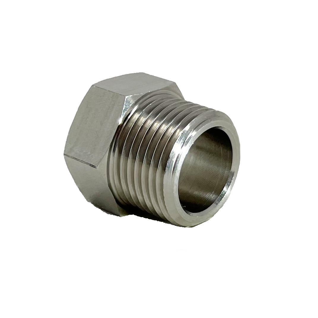 0318-12M : UPC 3/4" MP Gland Nut, Stainless Steel - 20,000psi