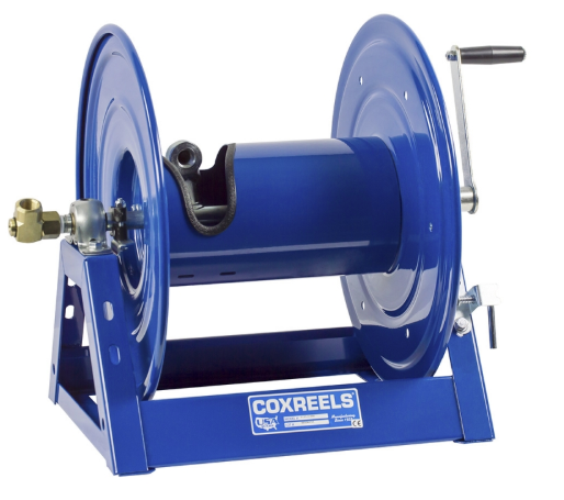 Coxreels TDMP-N-450 Dual Hydraulic Hose Spring Rewind Hose Reel