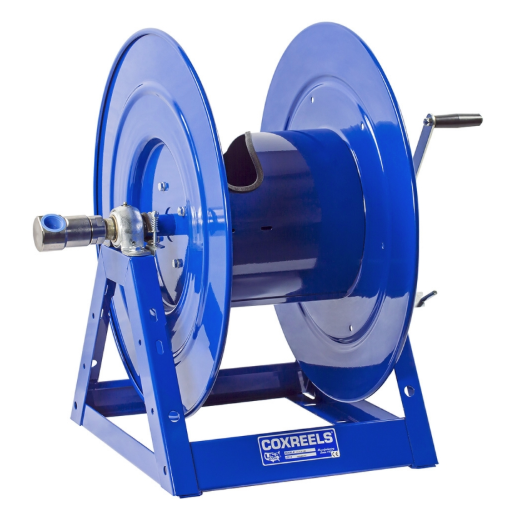 1175-6-200-C : Coxreels 1175-6-200-C   Bevel Geared Crank Rewind Hose Reel, 1" ID, 200' capacity, NO HOSE, 3000psi