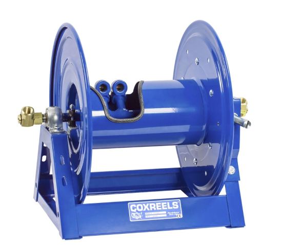 1275-6-50-C : Coxreels 1275-6-50-C Dual Hose Hand Crank, 1" ID, 50' capacity, NO HOSE, 3000psi