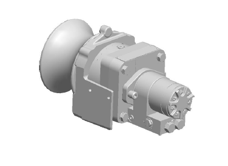 4CDUEBC1B : DP Capstan Drive Winch, 4,000 in-lb Capacity, Capstan Drum Provided