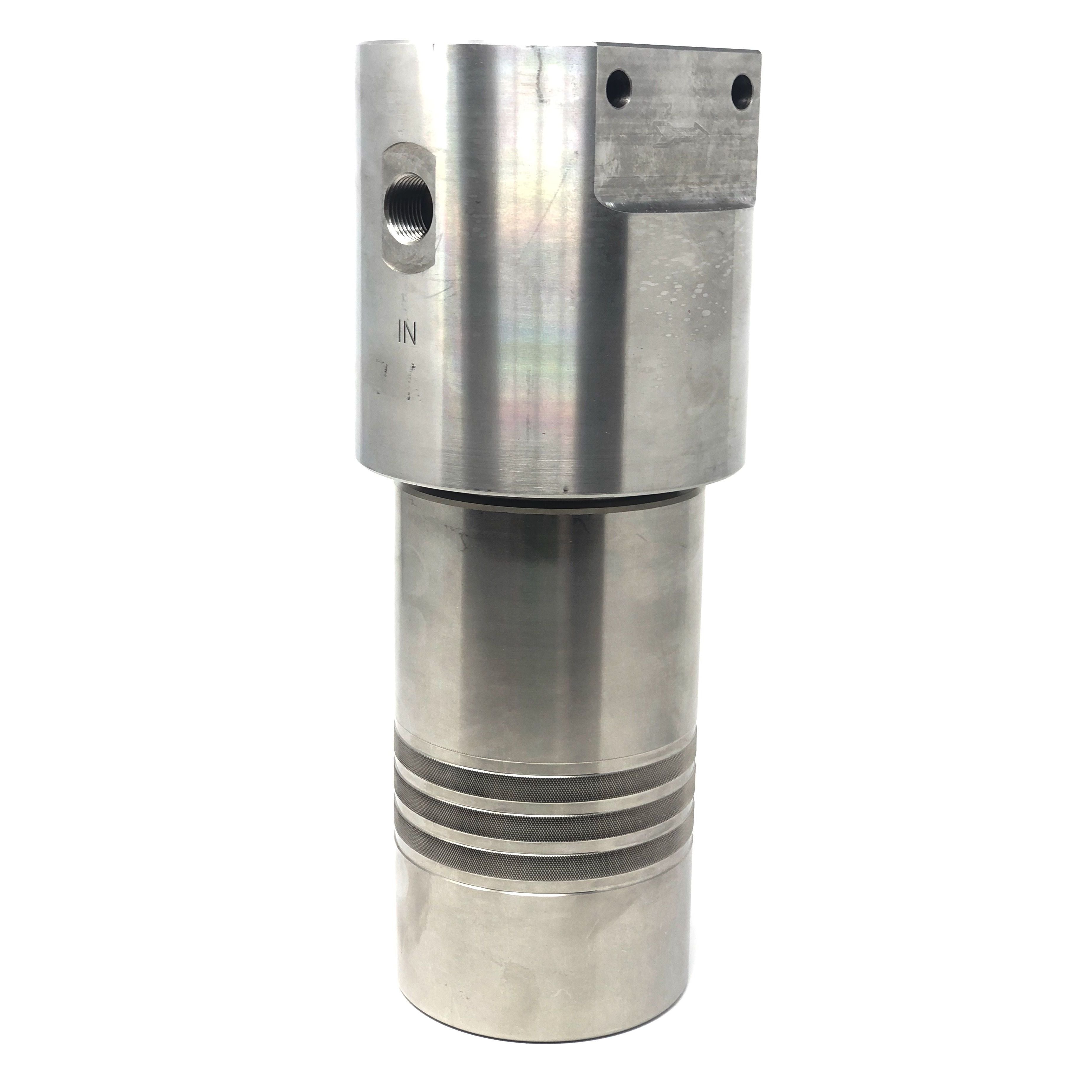 52S-104N-18SEN : Chase Ultra High Pressure Inline Filter, 10000psi, 1/4" NPT, 18 Micron, With Visual Indicator, No Bypass