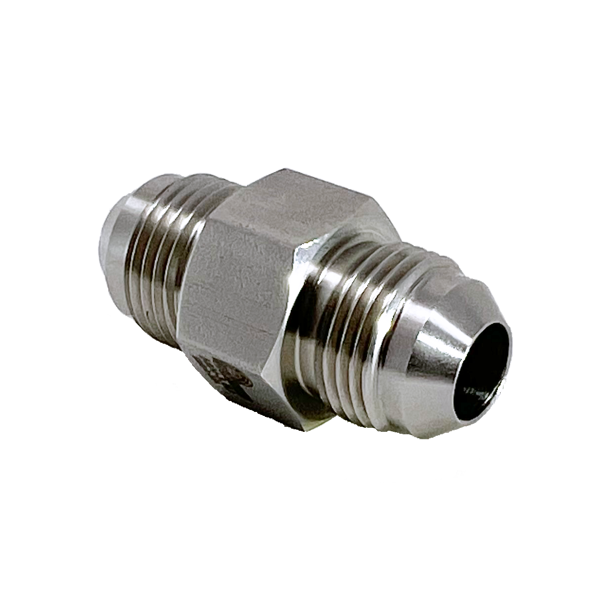 5404-4J4J : UPC 1/4" Male JIC x 1/4" Male JIC, Stainless Steel, 15,000psi