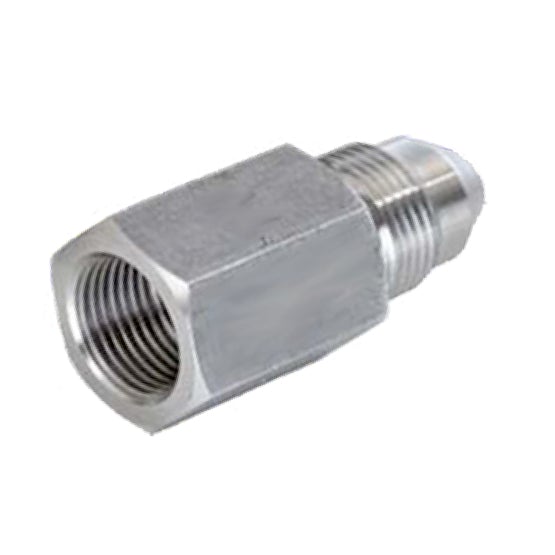 5406-4J6J : UPC 1/4" Female JIC x 3/8" Male JIC, Stainless Steel, 10,000psi