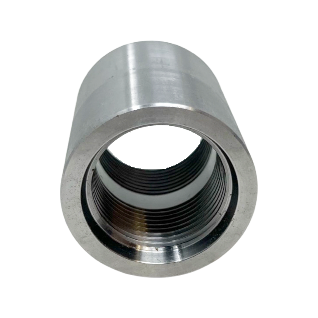 830-6 : Anchor Fluid Power SAE-SAE Full Weld Couplings, 0.375 (3/8") #6 SAE X 0.375 (3/8") #6 SAE, Carbon Steel