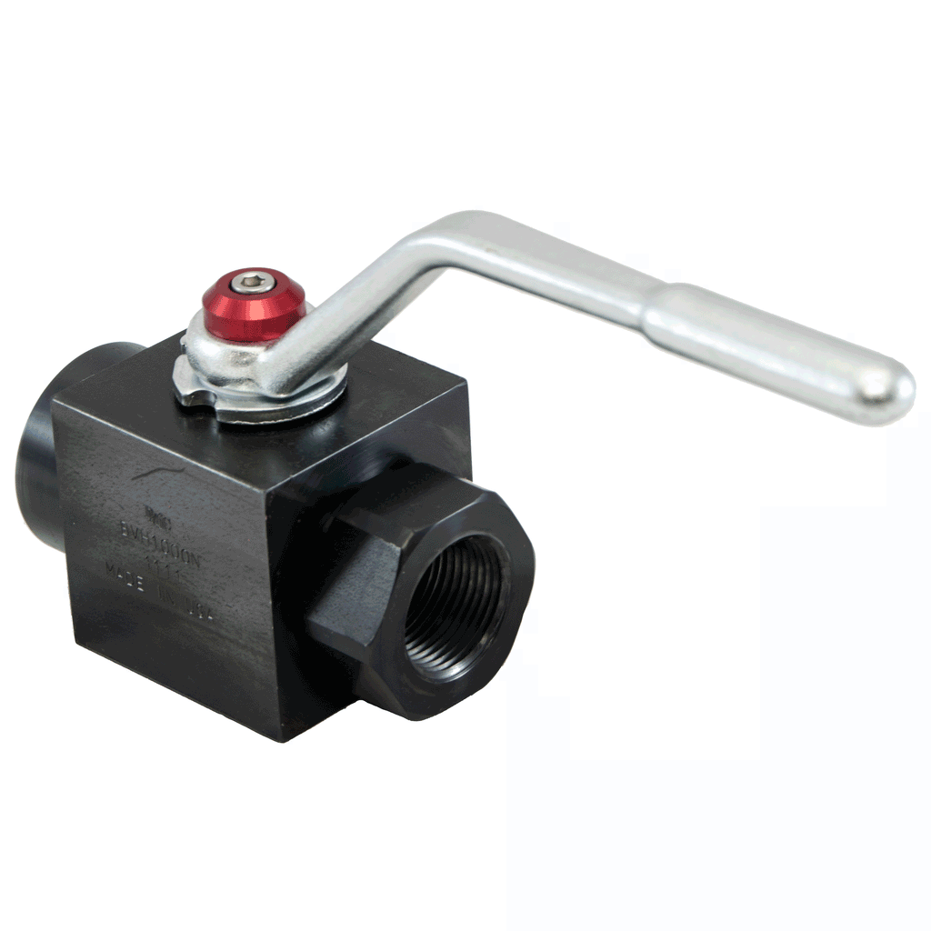 BVH-0250N-1111 : DMIC Square Body Ball Valve, 1/4 NPT, Carbon Steel, 7