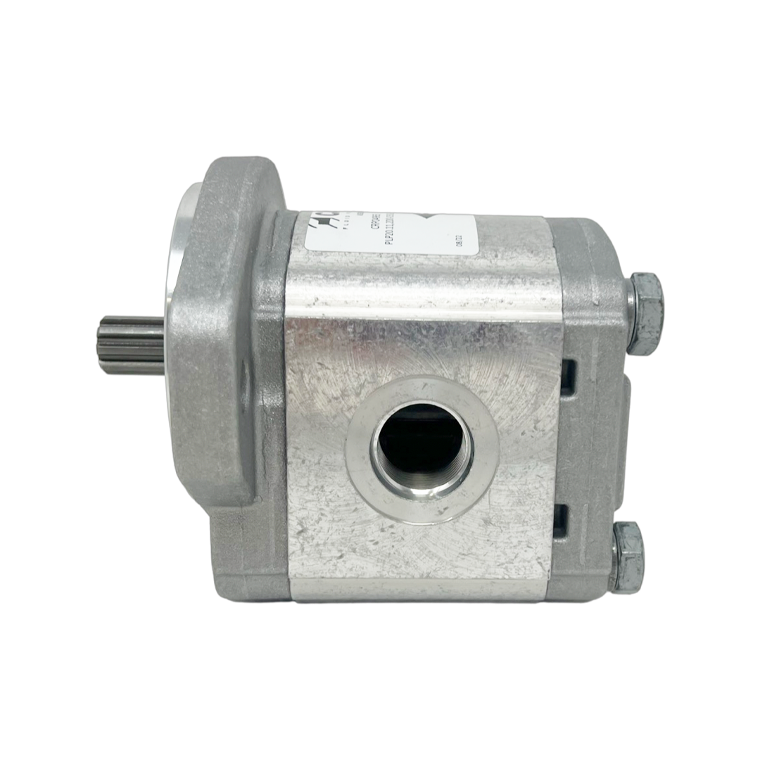 PLP20.11,2S0-03S1-LOF/OC-S7-N-EL-FS : Casappa Polaris Gear Pump, 11.23cc, 3625psi Rated, 3500RPM, CCW, 9T 16/32dp Shaft, SAE A 2-Bolt Flange, 1" #16 ORB Inlet, 0.625 (5/8") #10 SAE Outlet, Aluminum Body & Flange