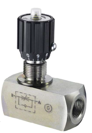 DRV-40-V-U : Stauff Flow Control Valve, #32 SAE (2"), Carbon Steel, 5000psi