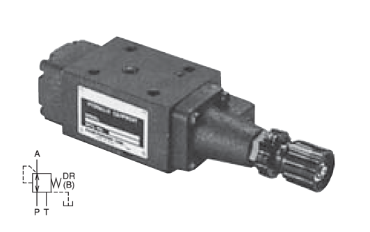 GR-G03-A1-20 : Nachi Balancing Reducing-Relieving Valve, D05, Control Port A, 145-1015psi