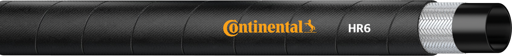 HR6-04X500 : Continental Hose, HR6 Series, 100R6, 0.25 (1/4") ID, 400 Rated, 500ft Reel