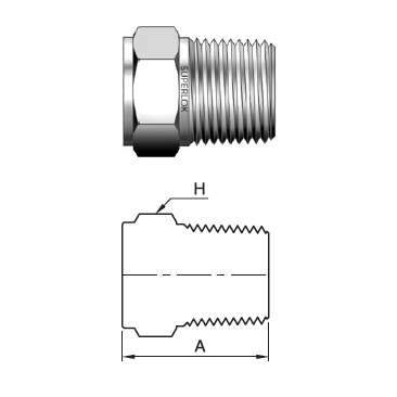 IPP-6N : Superlok 3/8" Male NPT Pipe Plug