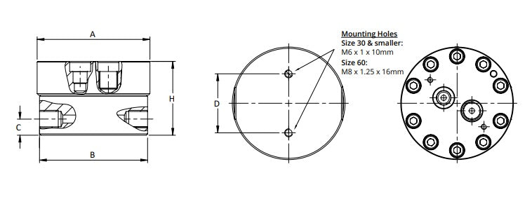 JVM20TCVNS : AW-Lake 6000psi 303 Stainless Steel / DIN 1.4305 Positive Displacement Gear Flow Meter, 0.25 (1/4") NPT Process Port, 3/8" NPT Electrical Port, 0.02 to 2.0 GPM