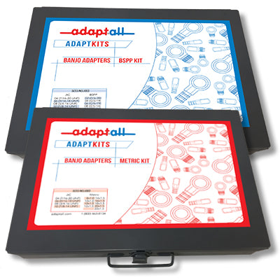 KIT-BANJO-BSPP+MET : ADAPTALL BSPP AND METRIC BANJO KIT
