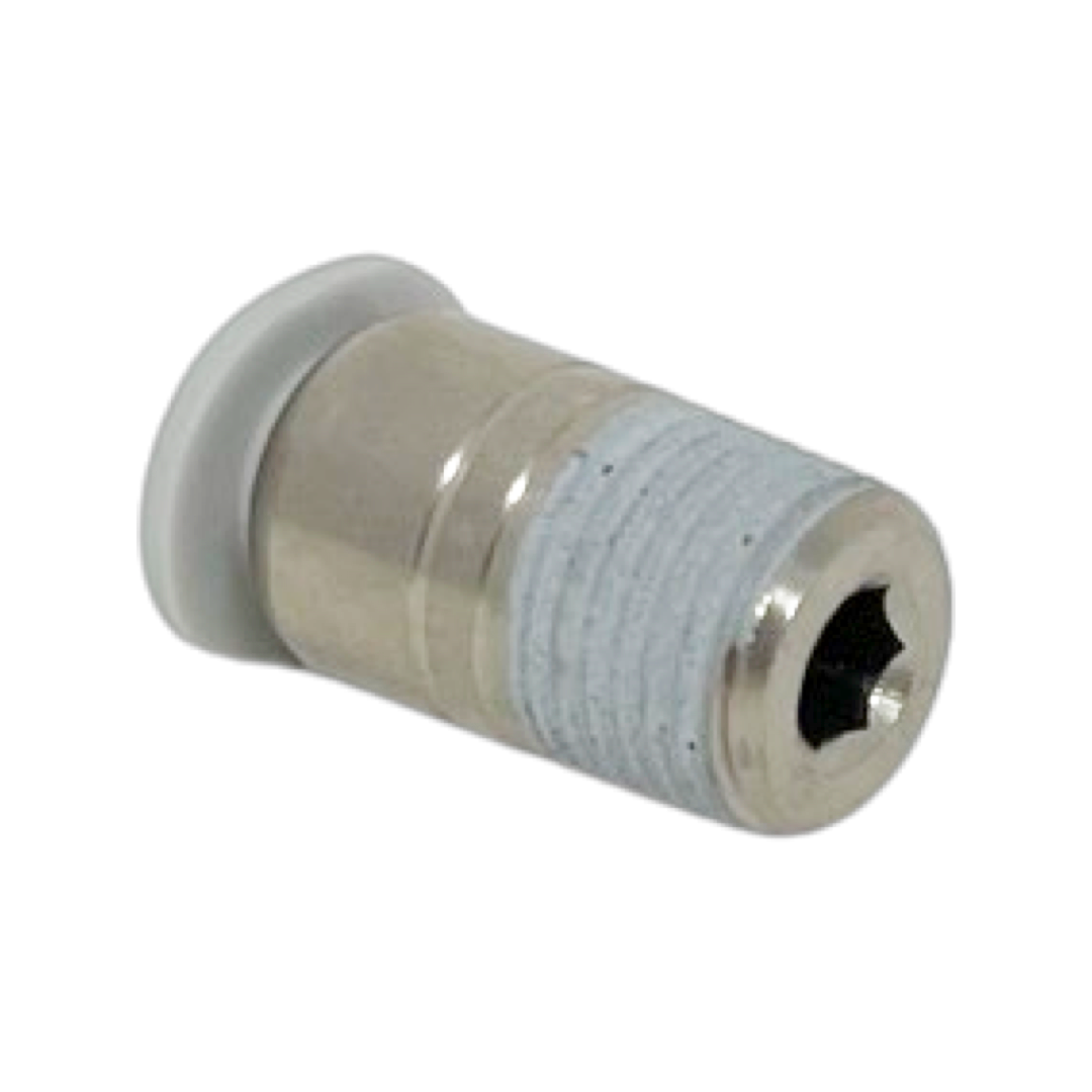 M242A0216-10PACK : Norgren Straight adapter (internal hex only), 5/32 tube O/D, 1/16 NPT thread