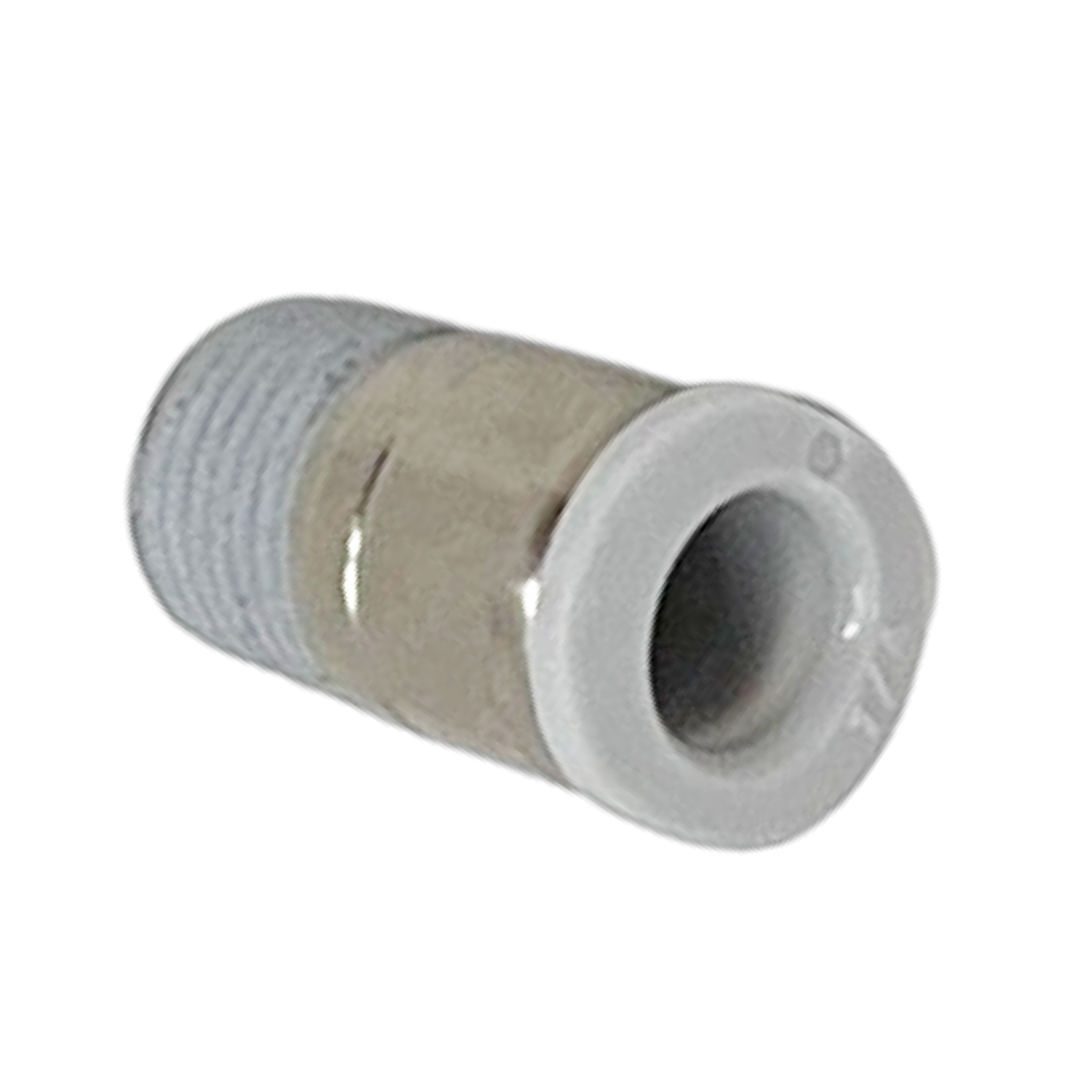 M242A0216-10PACK : Norgren Straight adapter (internal hex only), 5/32 tube O/D, 1/16 NPT thread