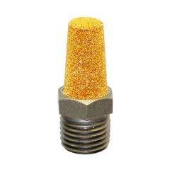 MS008A : Norgren Quietaire Series, sintered bronze muffler, 1 NPT male thread