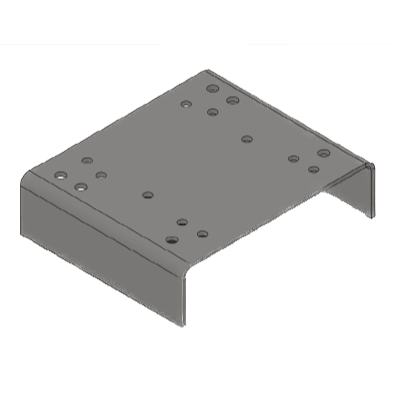 MBP-213/256 : Magnaloy Motor Base Plate for NEMA 213 thru 256TC Motors