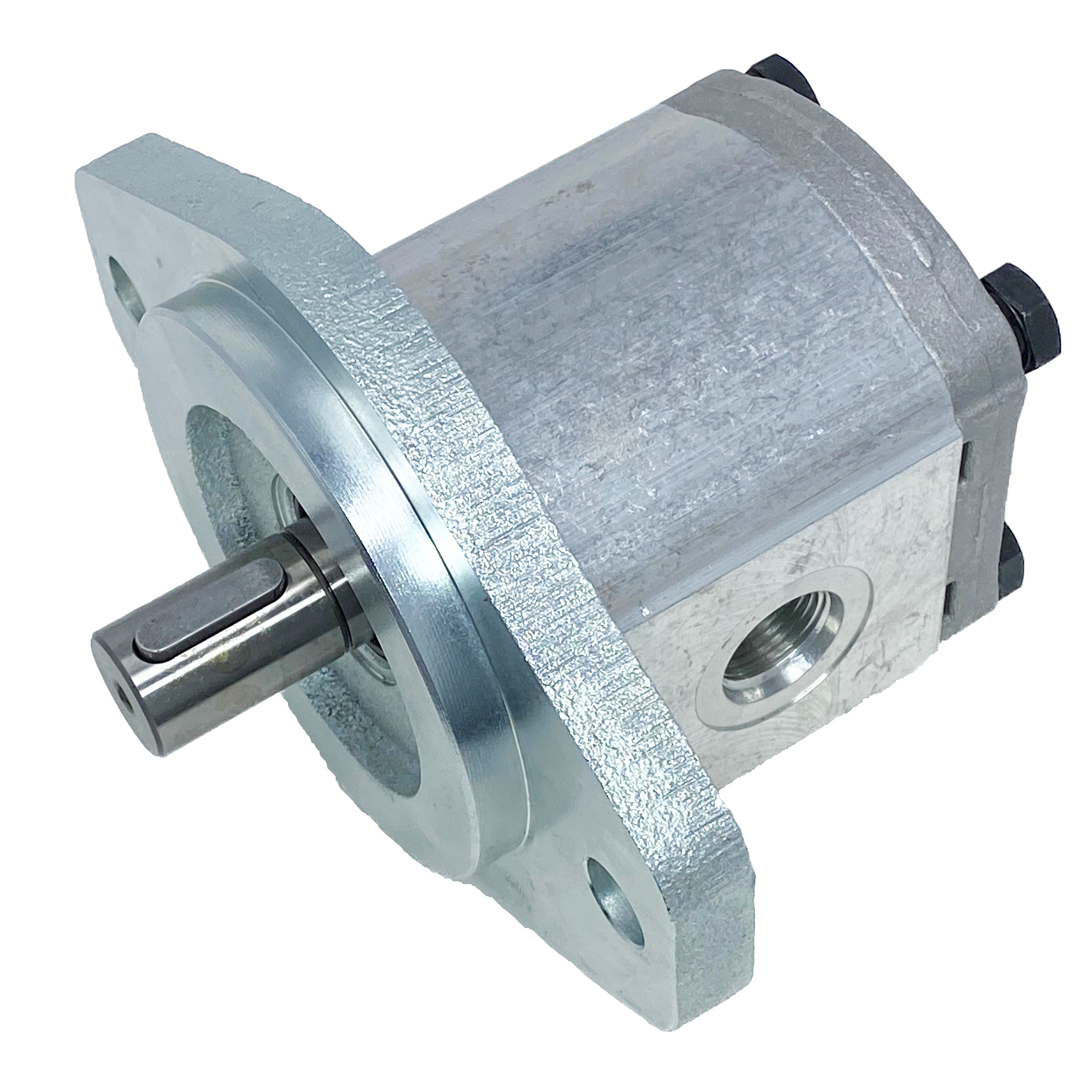 PLP20.20S0-32S5-LOD/OC-N-L : Casappa Polaris Gear Pump, 21.14cc, 2900psi Rated, 3000RPM, CCW, 7/8" Bore x 1/4" Key Shaft, SAE B 2-Bolt Flange, 0.75 (3/4") #12 SAE Inlet, 0.625 (5/8") #10 SAE Outlet, Aluminum Body, Cast Iron Flange