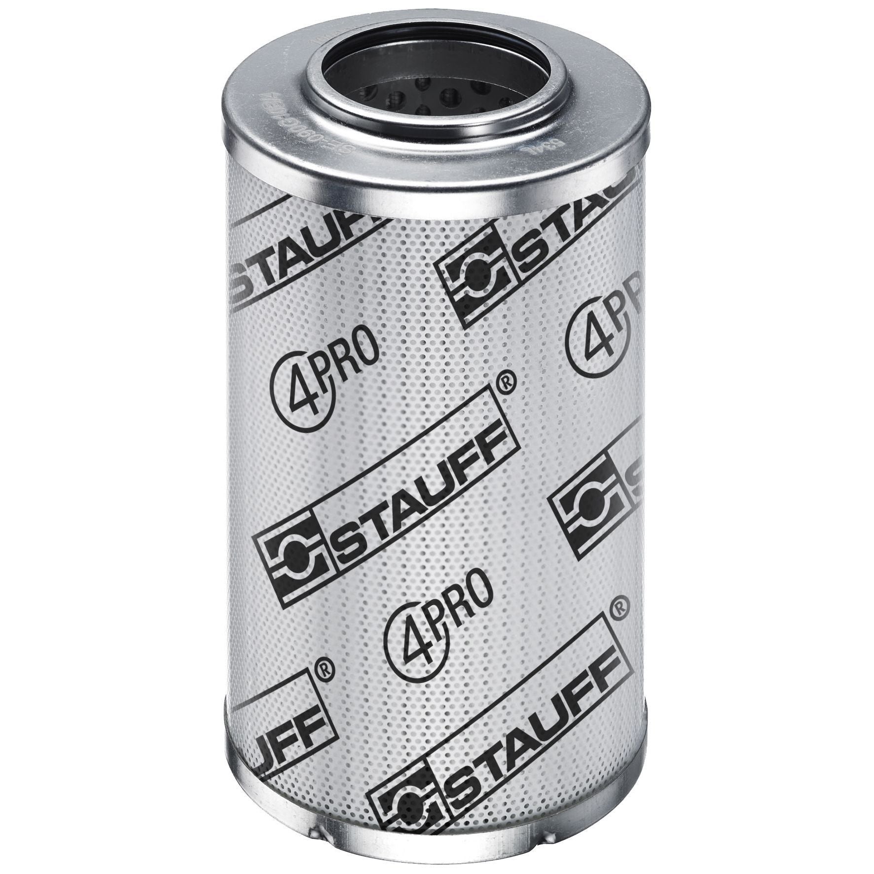 SE-090-S-25-B/3 : Stauff SF-090 Series Filter Element, 25 Micron, Stainless Mesh Media, 3045psi Collapse Differential, Buna