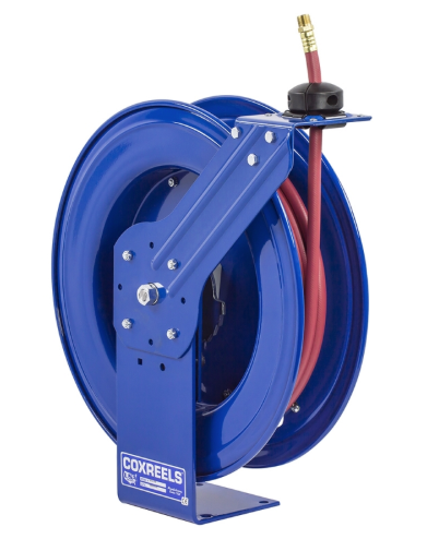 MPL-N-535 : Coxreels MPL-N-535 Heavy Duty Spring Rewind Hose Reel for air/water/oil, 3/4" ID, 35' capacity, NO HOSE, 1500psi