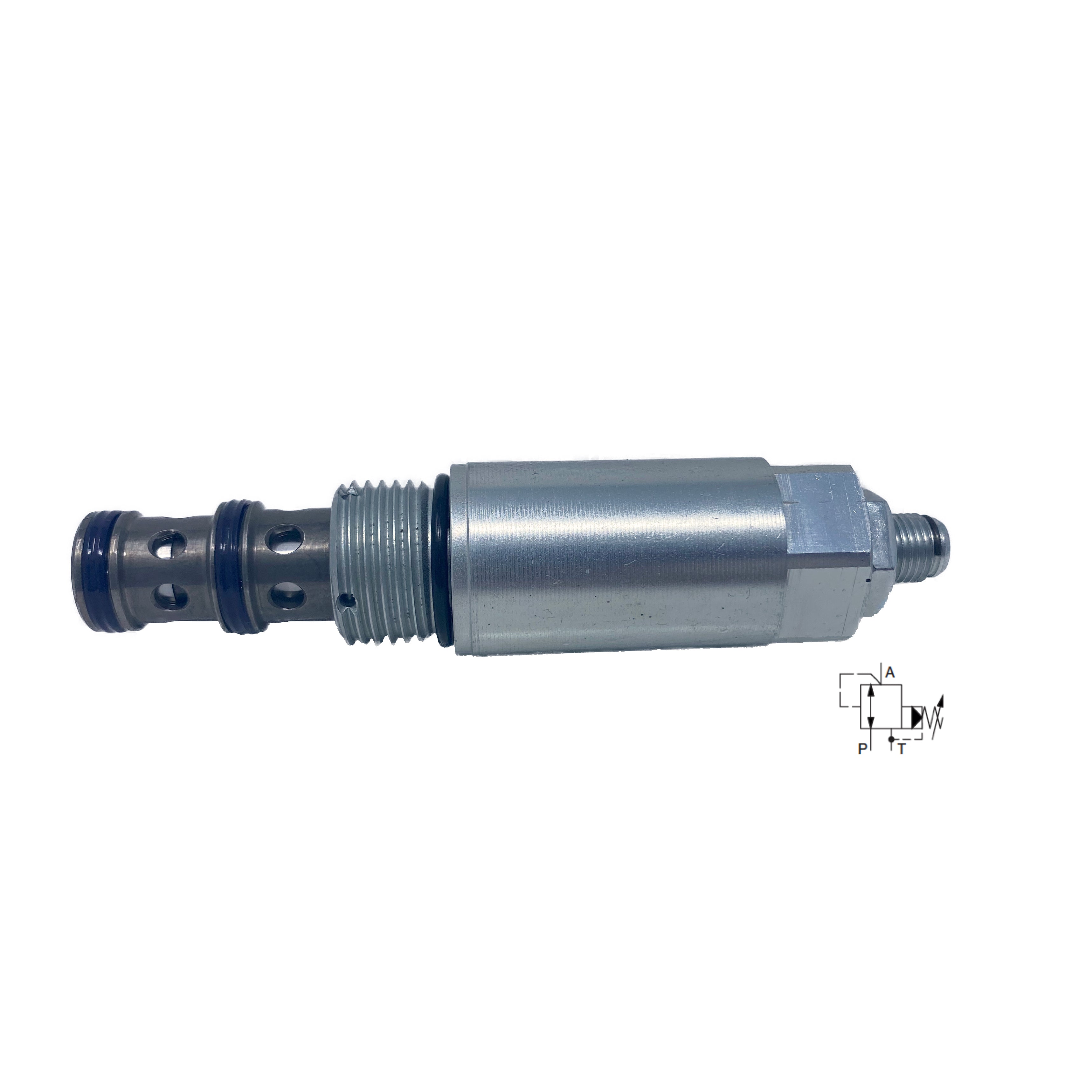 SP4A-B3/H6S-A : Argo Pressure Reducing-Relieving Valve, Spool Type, Pilot Operated, 16 GPM, 6100psi rated, Up to 910psi Adjustment Range, Allen Key Screw, C-10-3