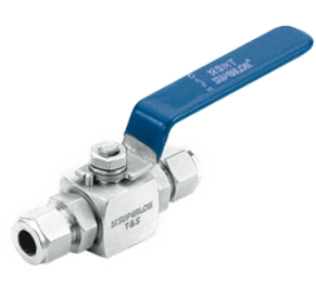 SBVH3601-F-8N-PE : Superlok Ball Valve, Forged High Pressure, 1/2" FNPT, PEEK Seats, 10,000psi, 316SS