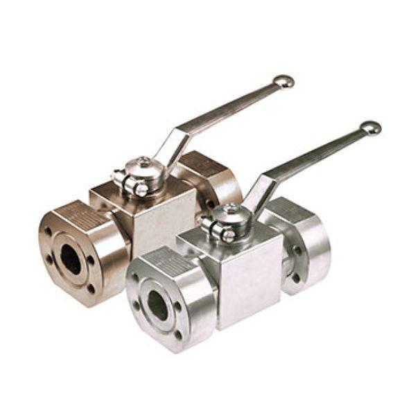 AEF3#12-11DB : AFP 2-Way Block Body Flat Face Ball Valve, 5000psi rated, Steel, 3/4" SAE C61 Companion